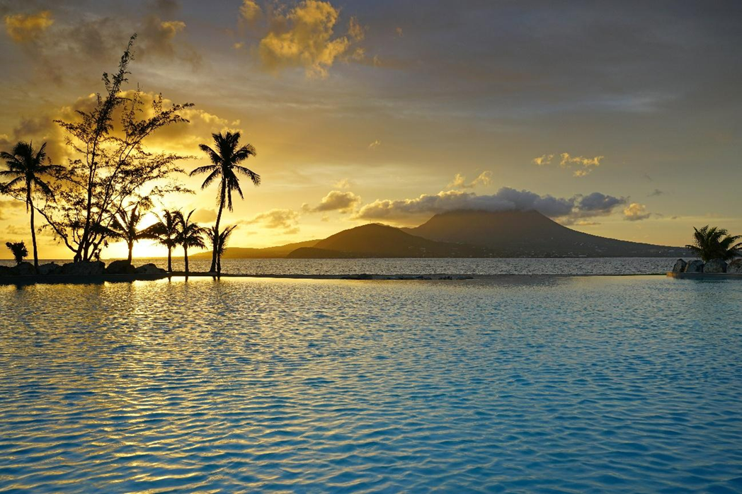 View of Nevis from St. Kitts