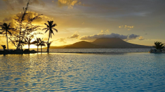 View of Nevis from St. Kitts