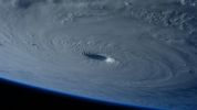 Hurricane as seen from space
