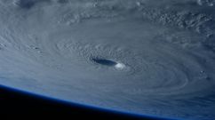 Hurricane as seen from space