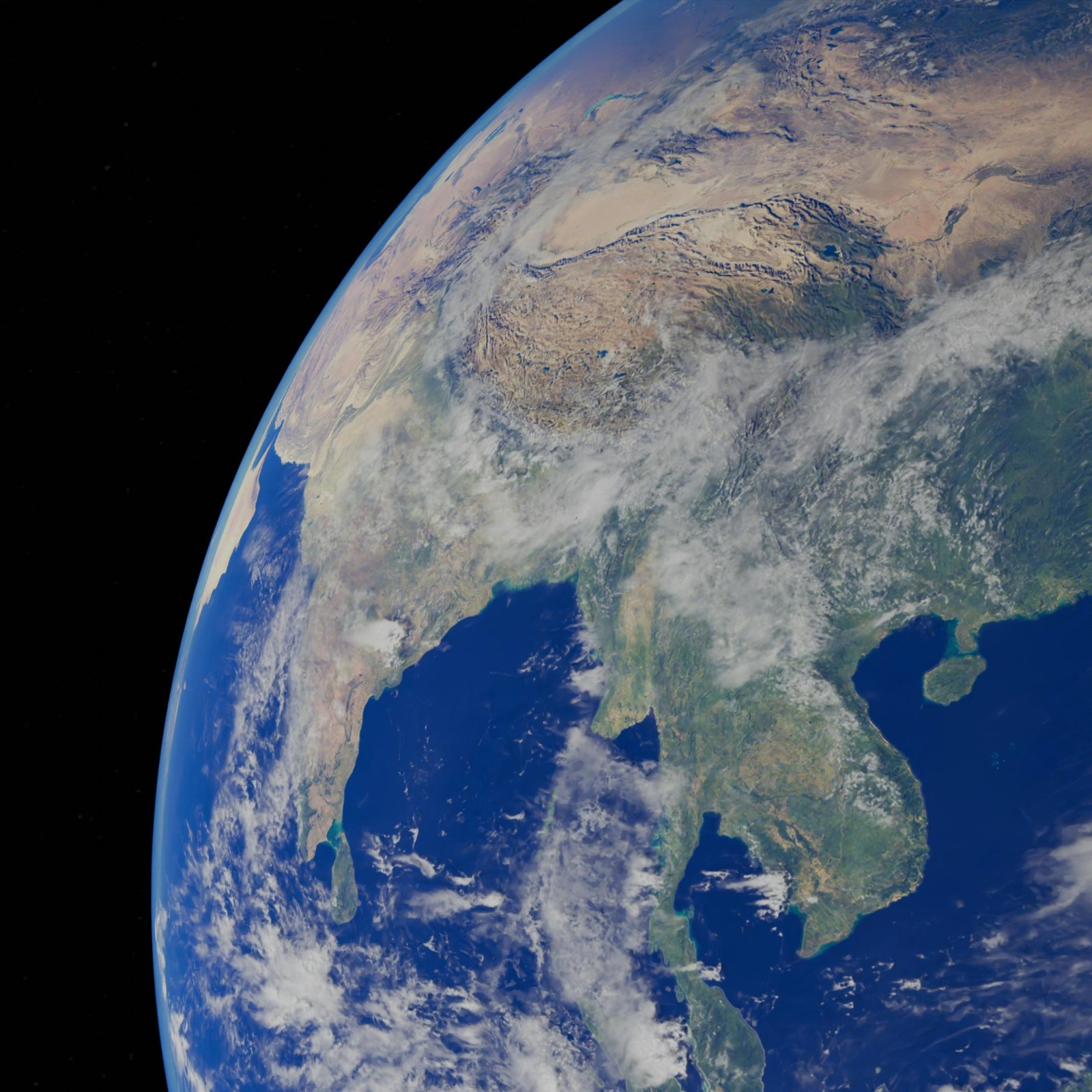 Satellite View of Earth