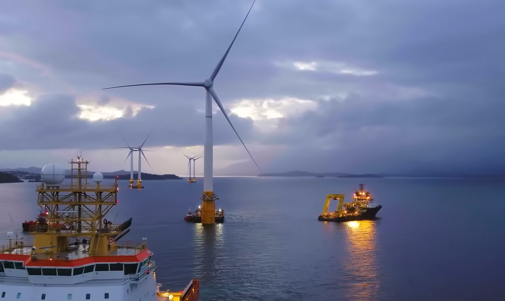 natureworldnews.com - Gio Farley - China Installs World's Largest Floating Wind Turbine for Deep-Water Offshore Wind Energy