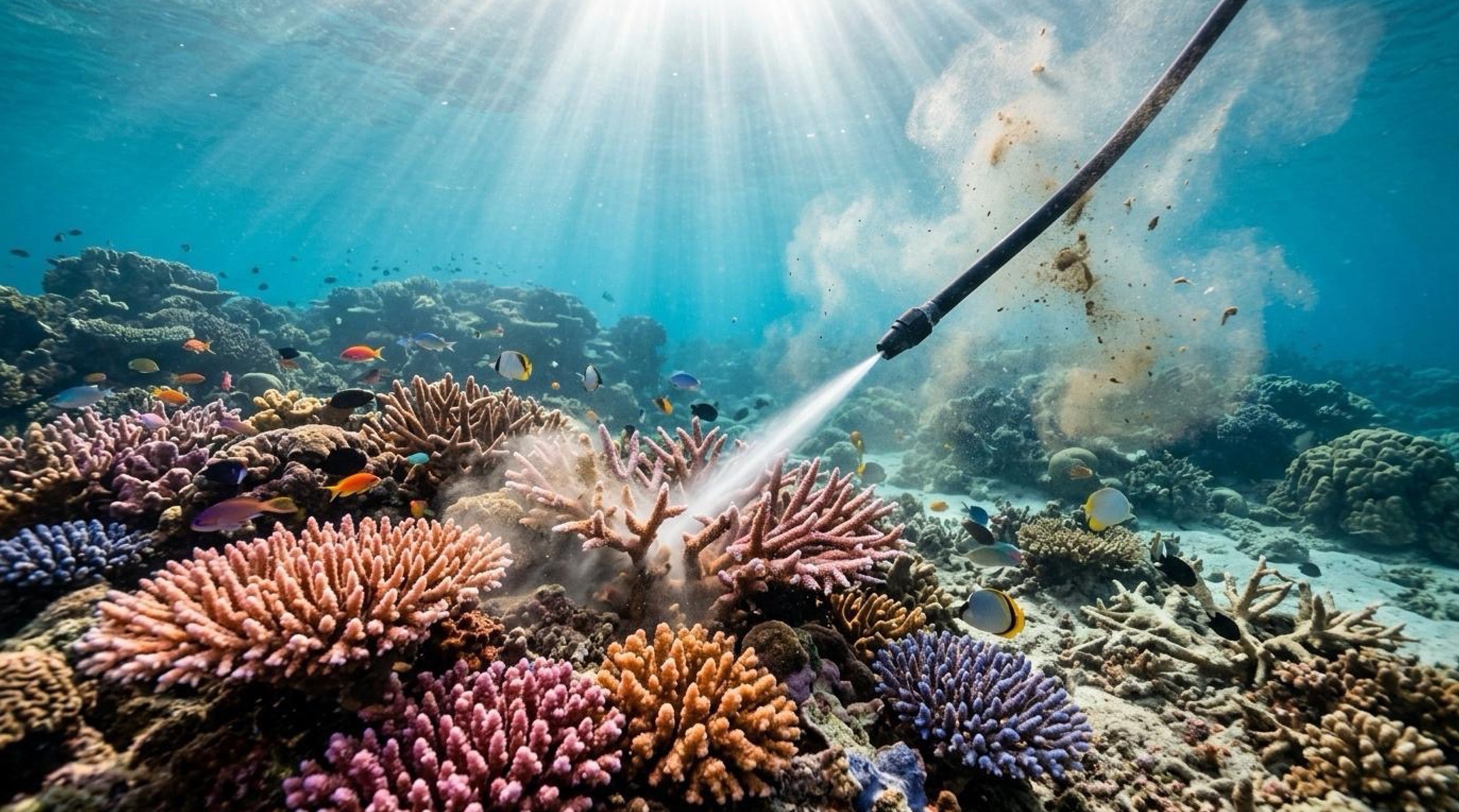 Curated visual reference: Fresh Look at How Pressurized Water Technology Is Restoring Degraded Coral Reef