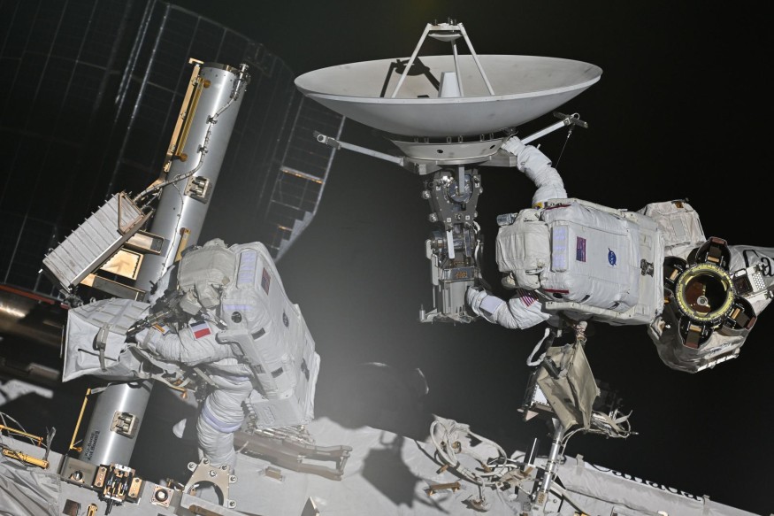 Astronauts Begin Spacewalk to Finish Installing the Space Station Antenna Left Undone Last Week