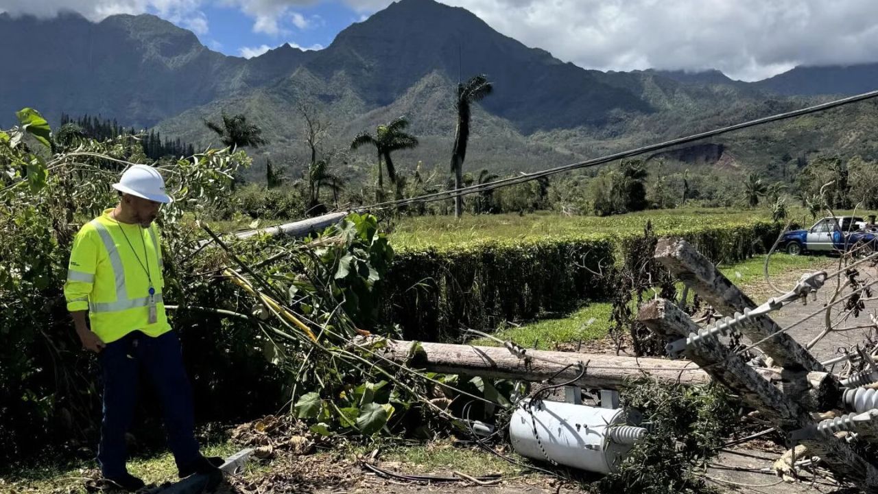 Kauai Power Restoration Reaches About 81 Percent as Hawaii Presses Washington for Lowell Disaster Aid