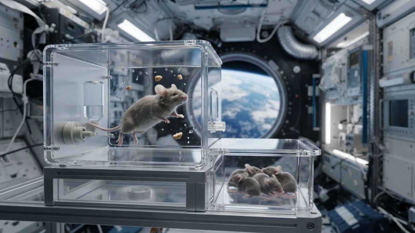 ISS Mouse Study Finds Reproductive Changes in the Offspring and Grand-Offspring of Space-Flown Females