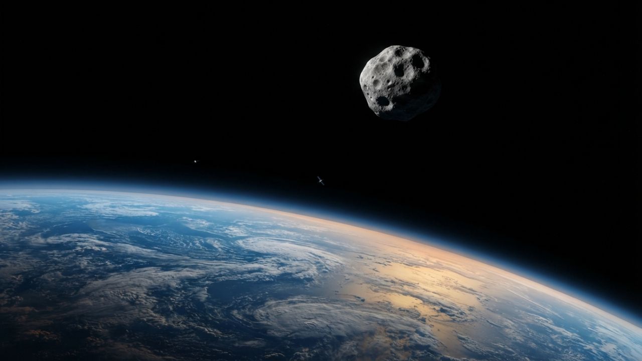 Asteroid 2026 SZ2 Passed About 9,200 Miles Above Earth, Inside the Orbit of Geostationary Satellites