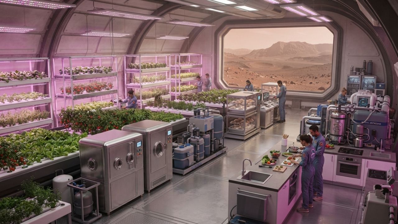 NASA Awards $650,000 to Five Teams for Mars Food System Designs to Feed Astronauts on the Red Planet