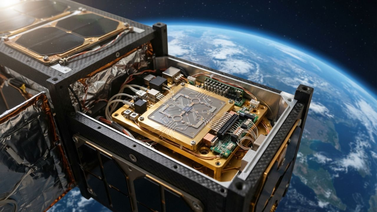 Light-Based Quantum Processor Runs in Orbit for Eight Months, a Preprint Reports