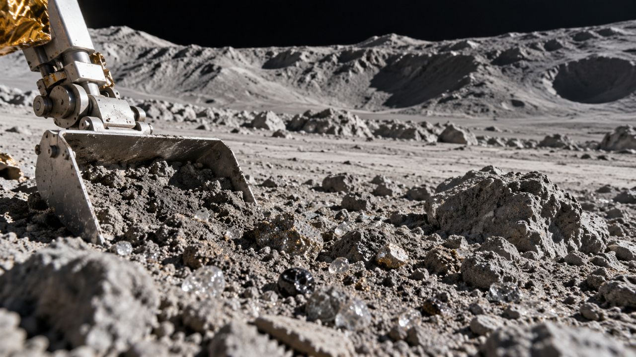Chang'e-6 Moon Samples Contain a Rare Magnetic Iron Never Before