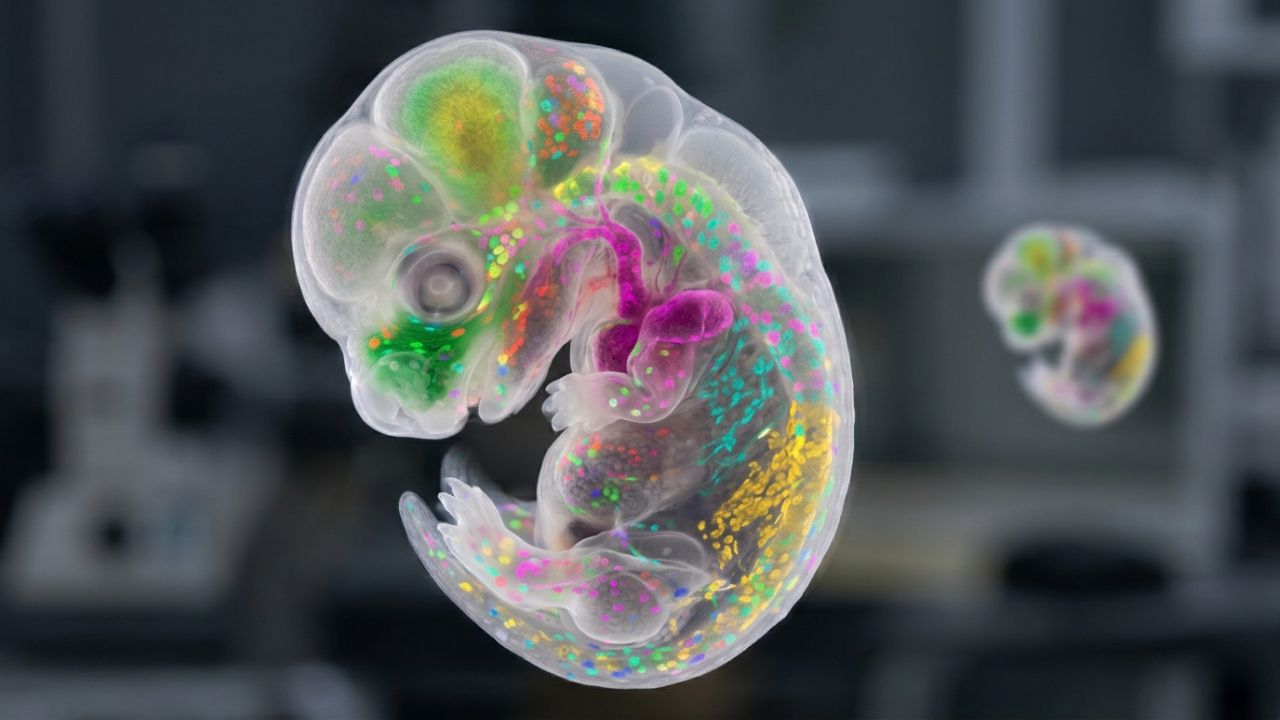 Genetic Recorders Traced the Family Tree of 1.3 Million Cells as a Mouse Embryo Built Itself