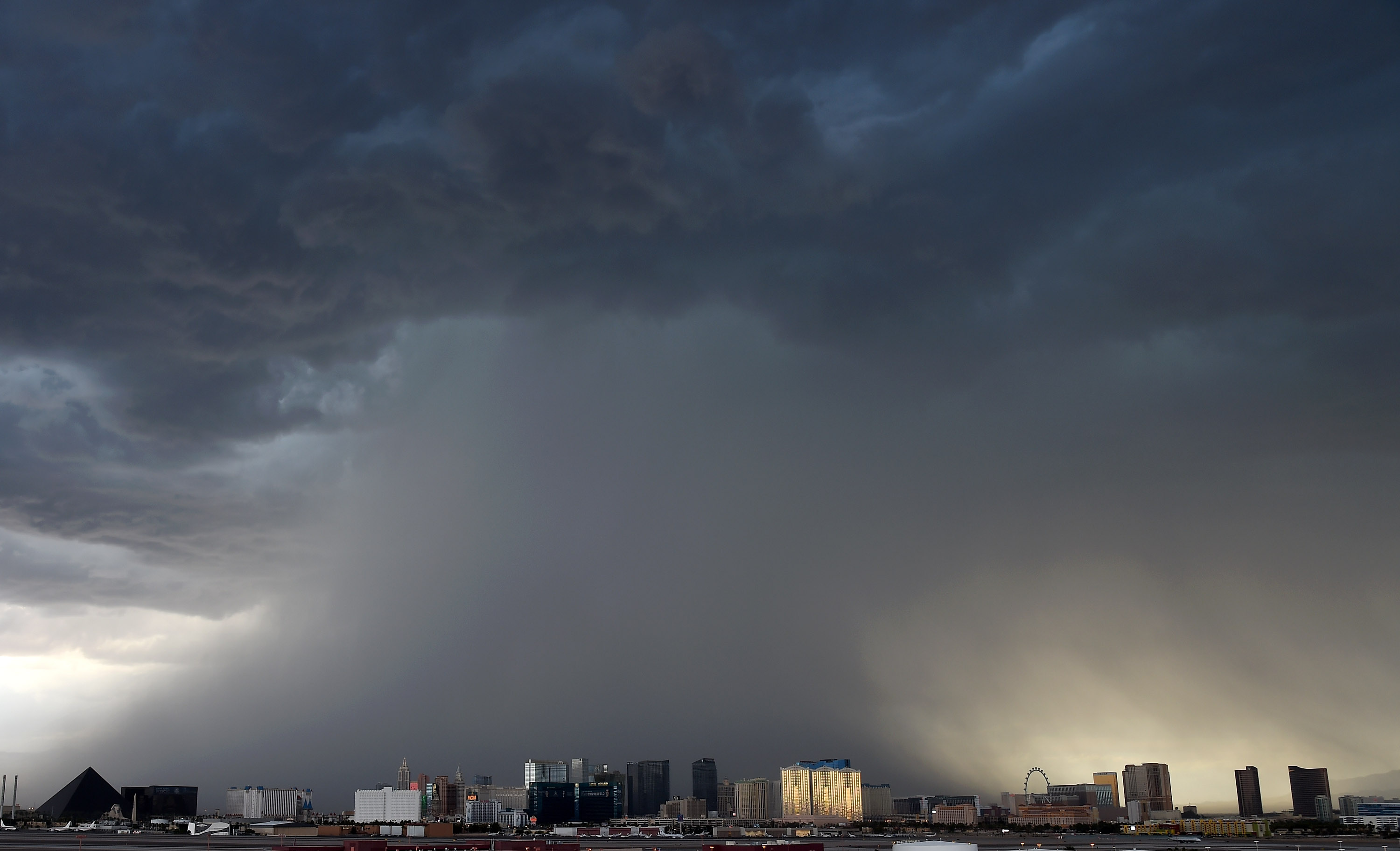 Las Vegas Already Has Nearly Four Times Its Usual October Rain, and a New Storm Puts Southwest Colorado Under a Moderate Flash Flood Risk