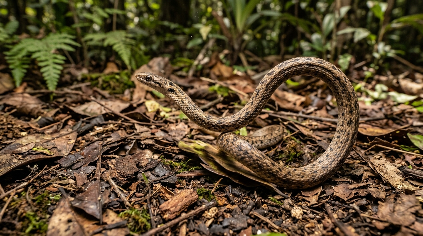 Watch Dwarf Reedsnakes Roll Their Bodies Like Wheels to Escape Predators at Four Times Their Slithering Speed