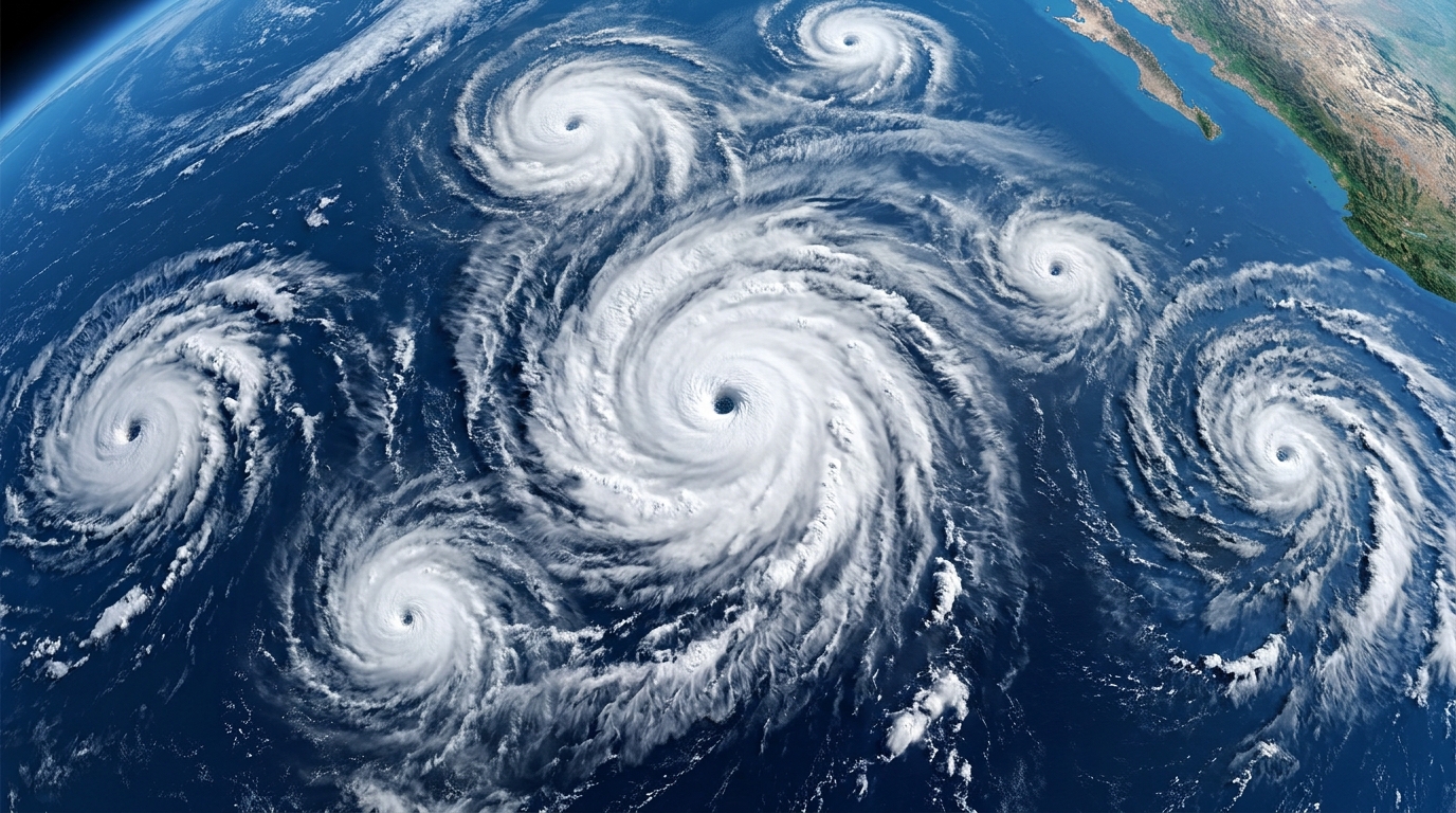 2026 Breaks the Hurricane Energy Record for the Combined Eastern and Central Pacific as the Atlantic Stays Unusually Quiet