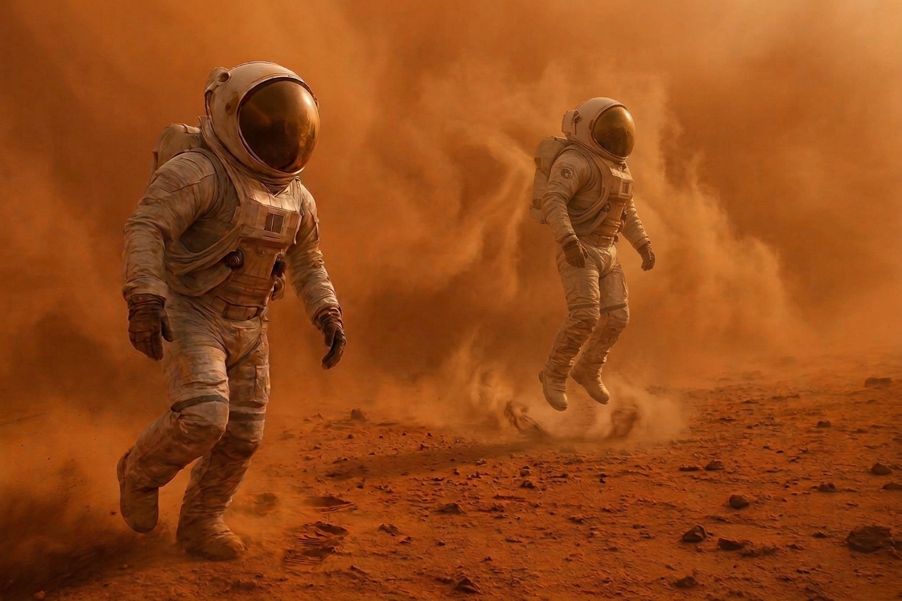 Ultrafine Mars Dust Clung to Spacesuit Samples for 1,645 Martian Days on Perseverance, Raising Concerns for Future Crews