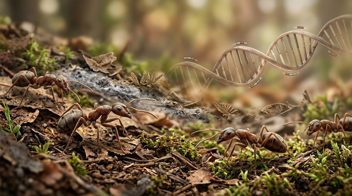 Jumping Gene Bursts After the Dinosaur-Killing Asteroid Line Up with the Rise of Ants, 163 Genomes Show