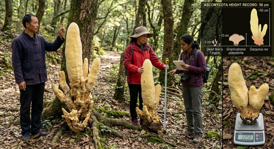 Root Chinis Meet D-Rex, a Nearly 5-Pound Fungus Rising From Oak Roots in China That ...