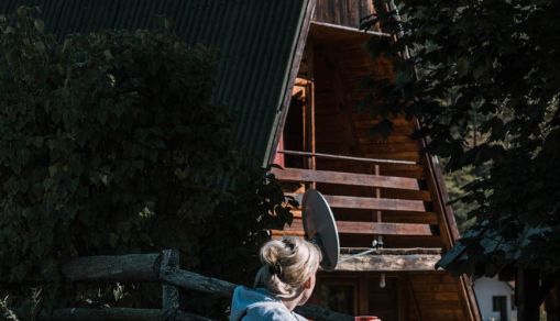 Woman in the countryside