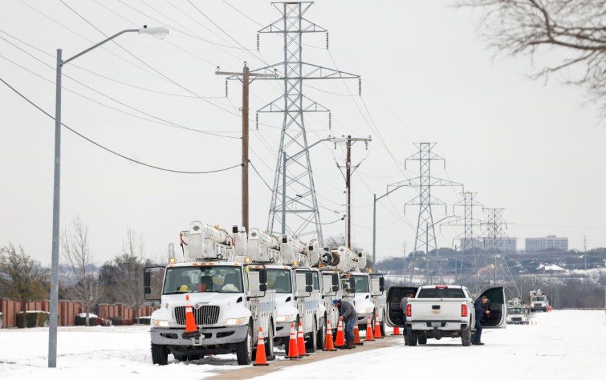 Winter Storm Uri Brings Ice And Snow Across Widespread Parts Of The Nation