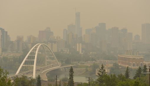 Smoke from B.C. wildfires