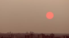 Silhouette of City Buildings