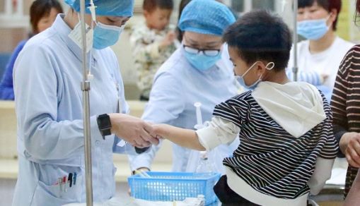 A hospitalized child