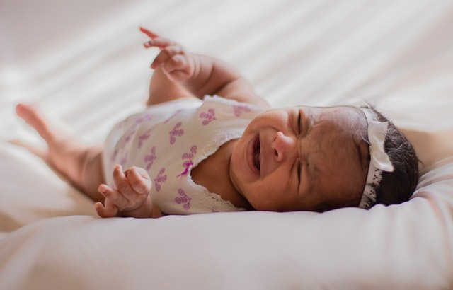 A crying baby