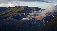 Villagers Offer Up Gifts To Volcano As Part Of Yadnya Kasada Festival