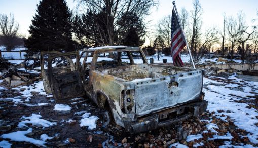 Wildfires Break Out Across Boulder County In Colorado