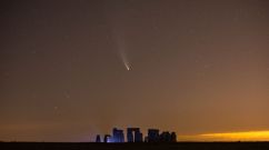 Comet Neowise Is Seen Over Stonehenge