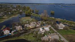 Recovery Efforts In Demydiv, The Ukrainian Village Flooded To Stave Off Russians