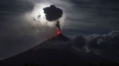 volcanic eruption