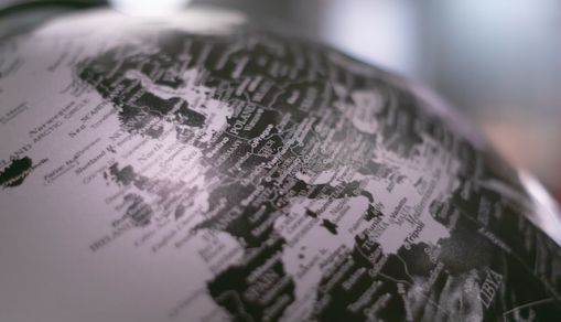 graysacal photo of desk globe