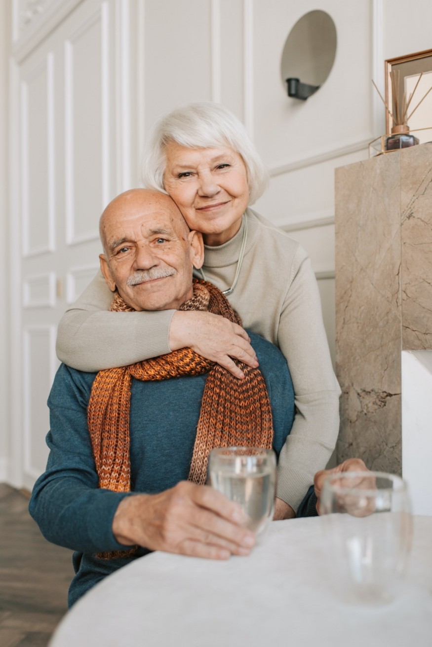 Photo of a Lovely Elderly Couple