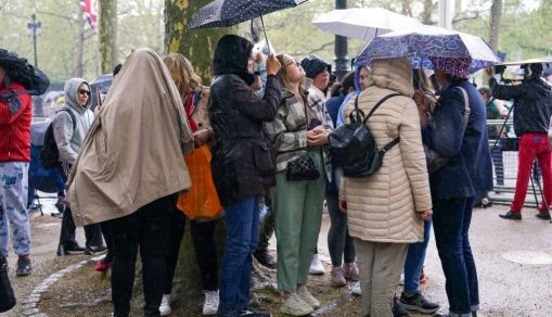 London, England. The latest weather report revealed that a milder temperature outlook could be likely in parts of Britain this week, with chances of rain and potential thunderstorms.