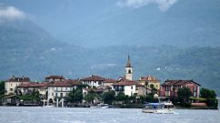 Lake Maggiore, North Italy on May 24, 2023