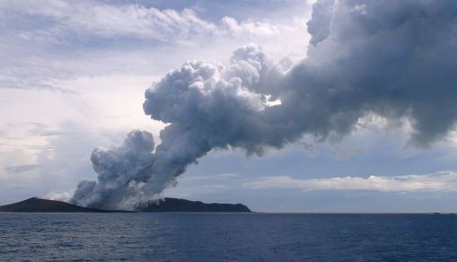 TONGA-VOLCANO-ISLAND