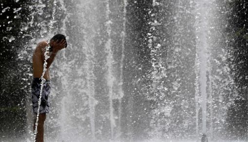 Heatwave in Seville on July 10, 2023