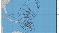 earliest reasonable arrival time of tropical-storm-force winds of Tammy
