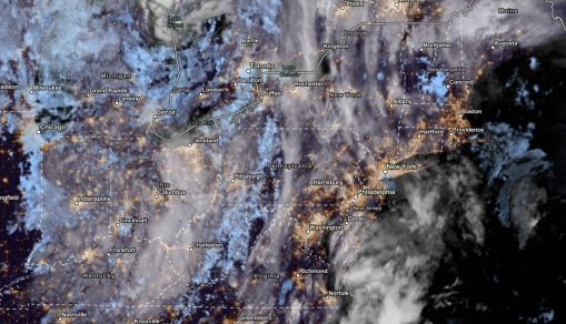 NESDIS via NOAA Satellite View as of October 20, 2023