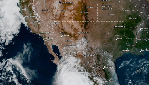 NESDIS via NOAA Satellite View as of October 21, 2023