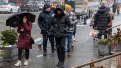 New York's snowfall in a week on January 19, 2024 in New York City.