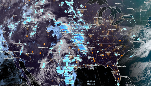 Zoom Earth Satellite via NOAA-NESDIS